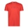 CMP Freizeit-Wander-Tshirt Logo Print (Baumwolle) rot Herren